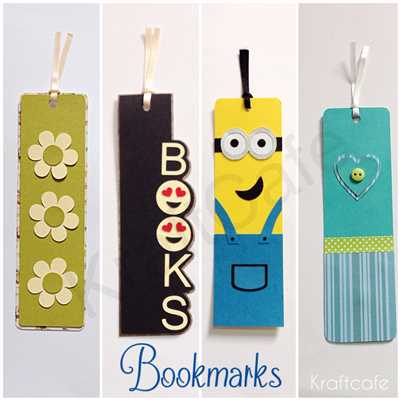 How to make homemade bookmarks