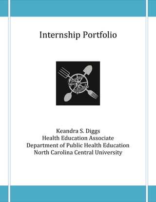 How to make internship portfolio