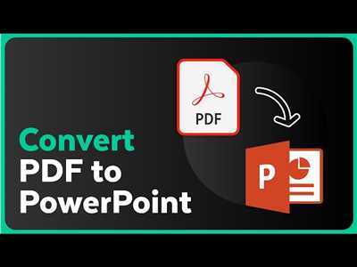 Step 2 Convert PDF to PPT on Mac
