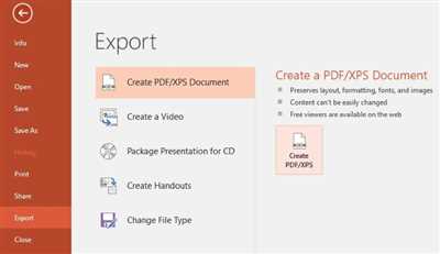 How to make pdf powerpoint