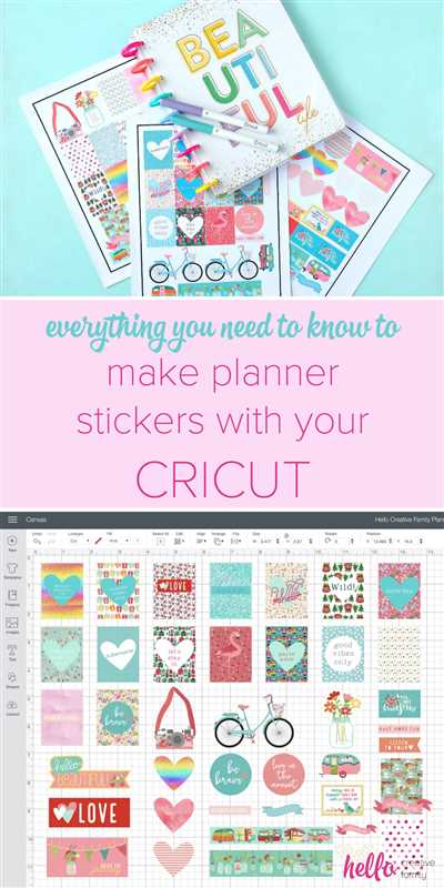 How to make planner stickers