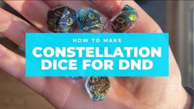 How to make resin dice