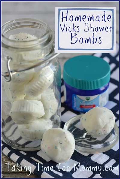 How to make shower bombs