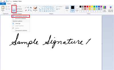 How to make signature picture