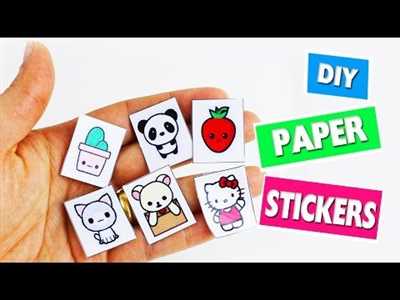 How to make simple stickers
