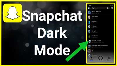 How to make snapchat black