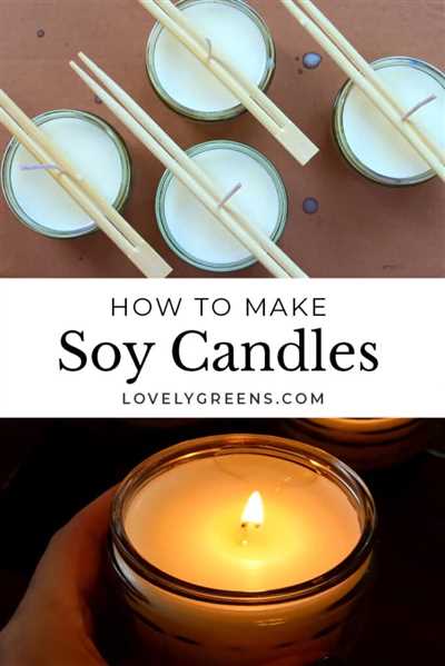 How to make a soy candle