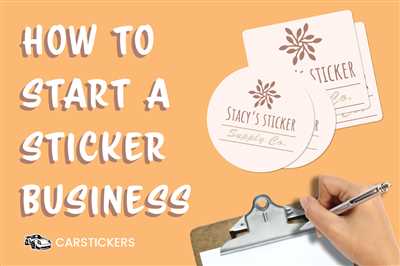 How to make sticker business