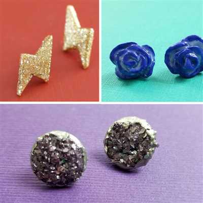 How to make stud earrings