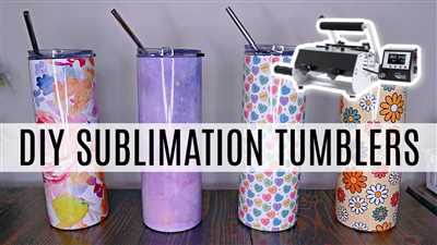 How to make sublimation tumblers