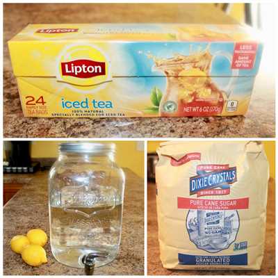 How to make sweet tea