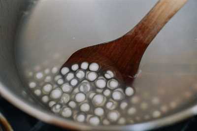How to make tapioca pearls