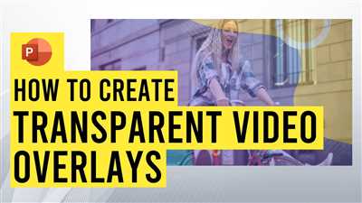 How to Add Transparent VideoImage Overlays to Videos in 2023