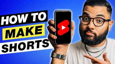 How to make youtube shorts