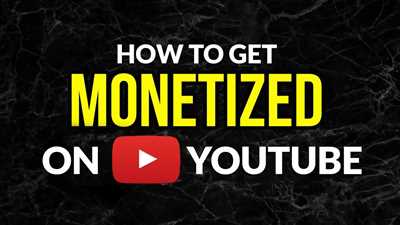 How to monetize my youtube