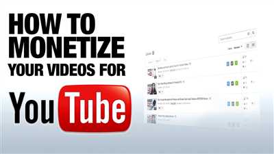 How to monetize youtube channel