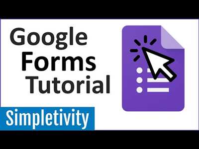 The advanced functions of Google Forms creation