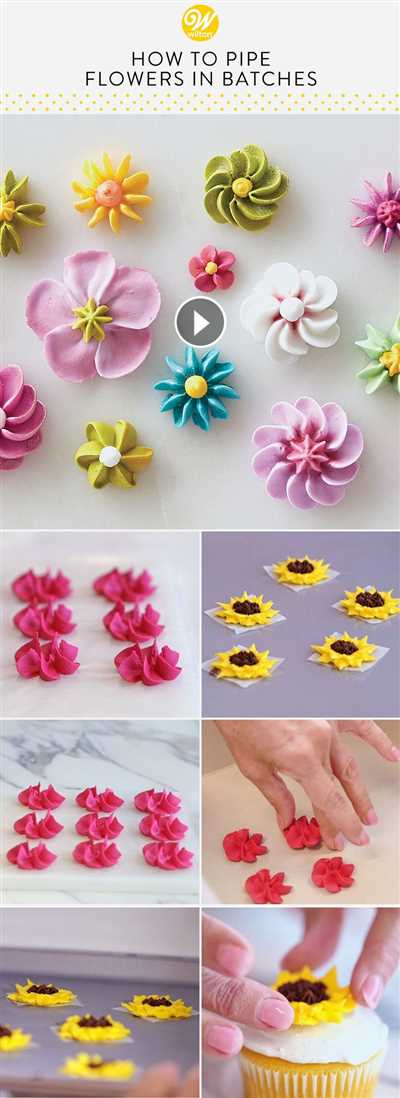 What tools do you need to make buttercream flowers