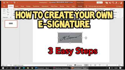 How to prepare e signature