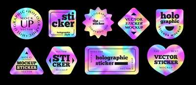 How to Print QR Codes on Holographic Stickers