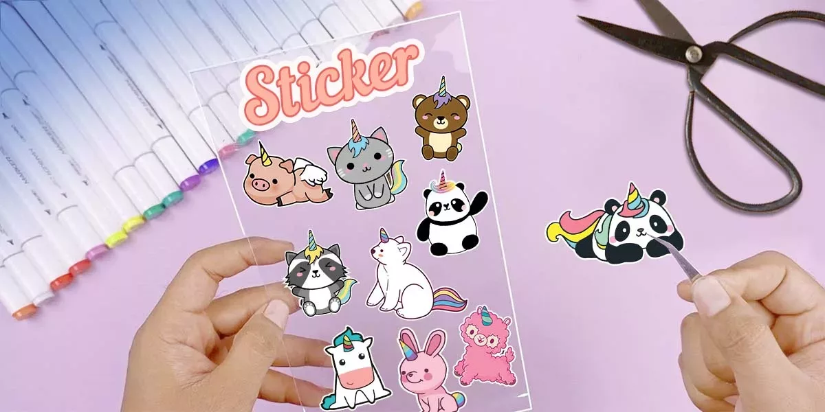How to produce stickers