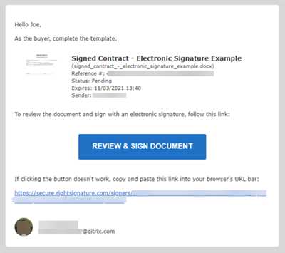 How to save e signature