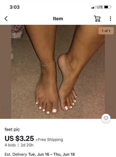 How to sell toe pic