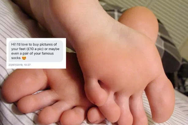 How to sell toe pics