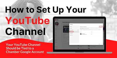 How to set youtube account