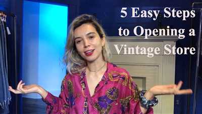 How to start vintage store