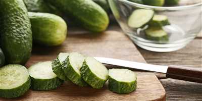 This is the best way to store sliced cucumbers