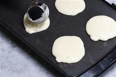 Store pancake batter in the fridge for up to four days