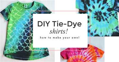 How to tie dye shirts