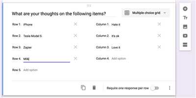 How to use google questionnaire