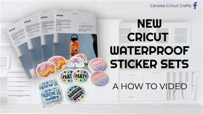 Printable Waterproof Sticker Set - US Letter 6 ct