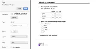 How to work google forms