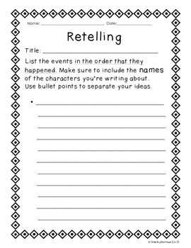 How to write a retelling