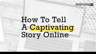 How to write captivating stories
