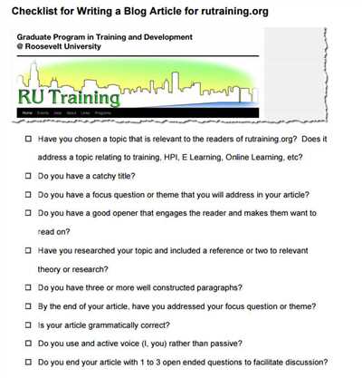 How to write informative blog