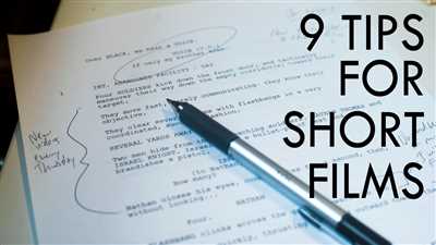 Why are short films important for aspiring filmmakers