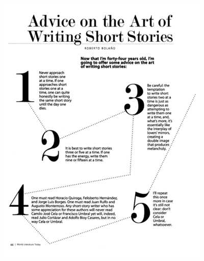 How to write short narrative