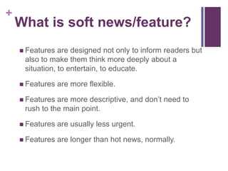 How to write soft news