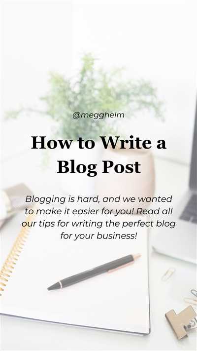 How we write a blog