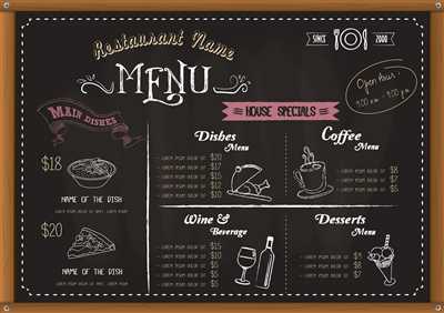 How to Make a Menu The Ultimate Guide