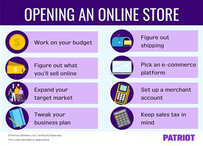 Online store how to start